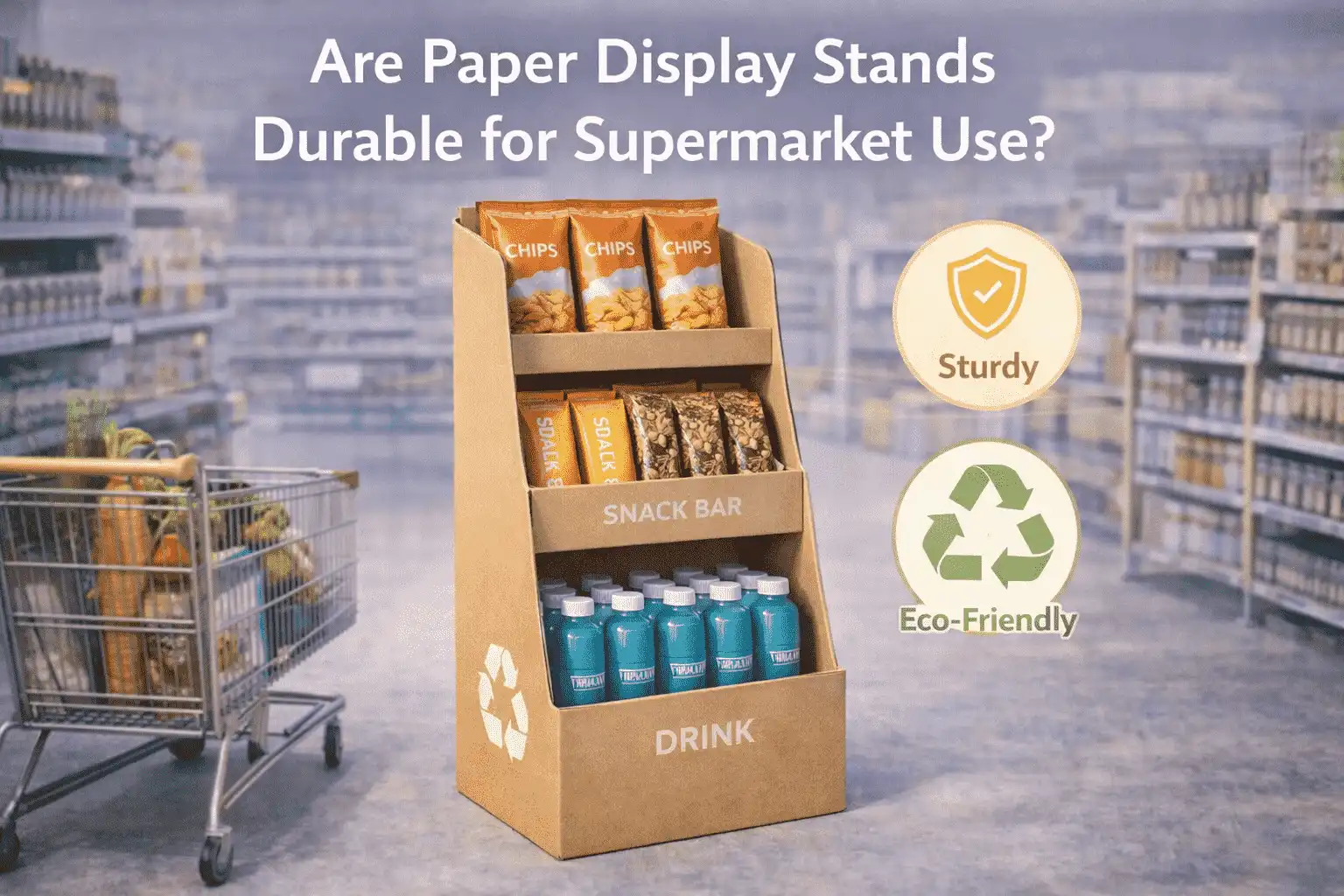 Are Paper Display Stands Durable for Supermarket Use?